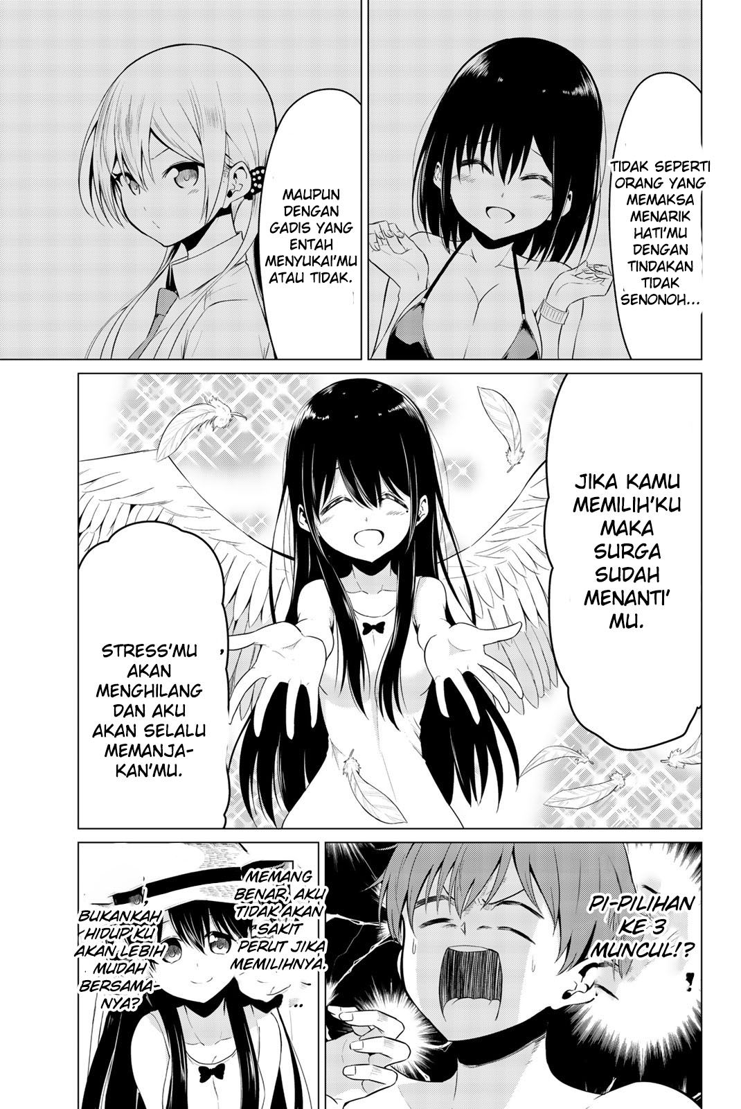 Sekai ka Kanojo ka Erabenai Chapter 20 - halaman 15
