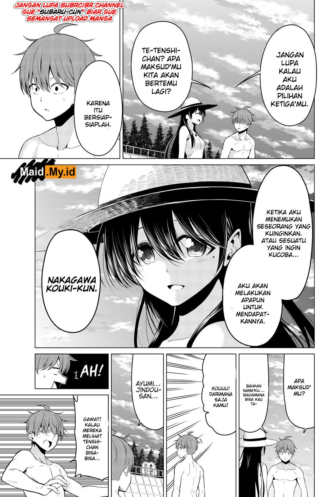 Sekai ka Kanojo ka Erabenai Chapter 20 - halaman 17