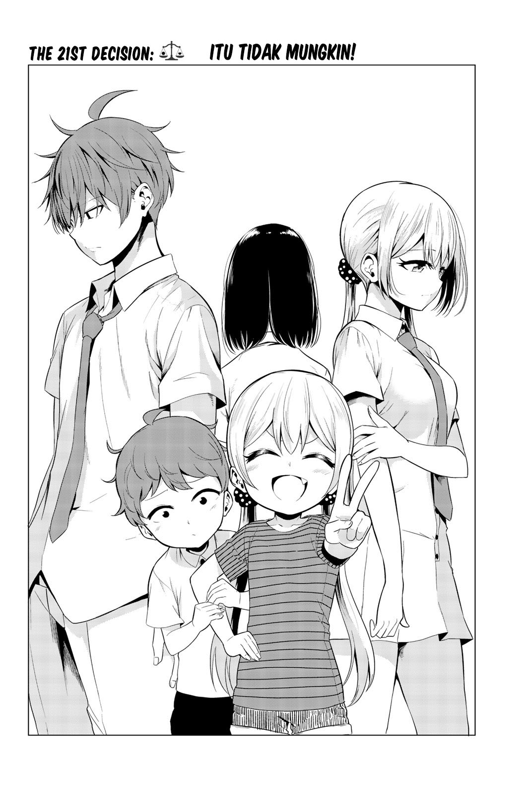 Sekai ka Kanojo ka Erabenai Chapter 21 - halaman 3
