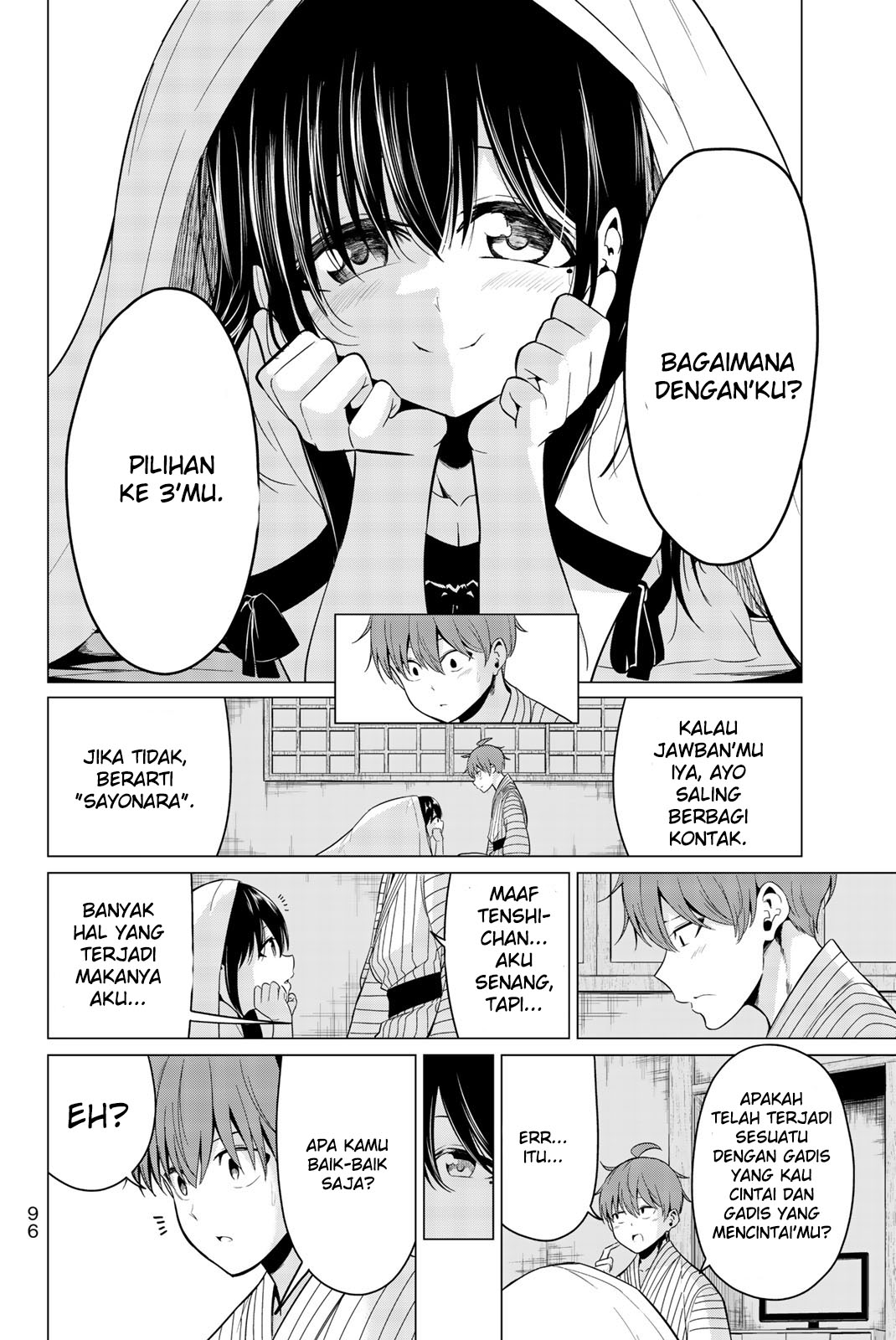 Sekai ka Kanojo ka Erabenai Chapter 22 - halaman 23