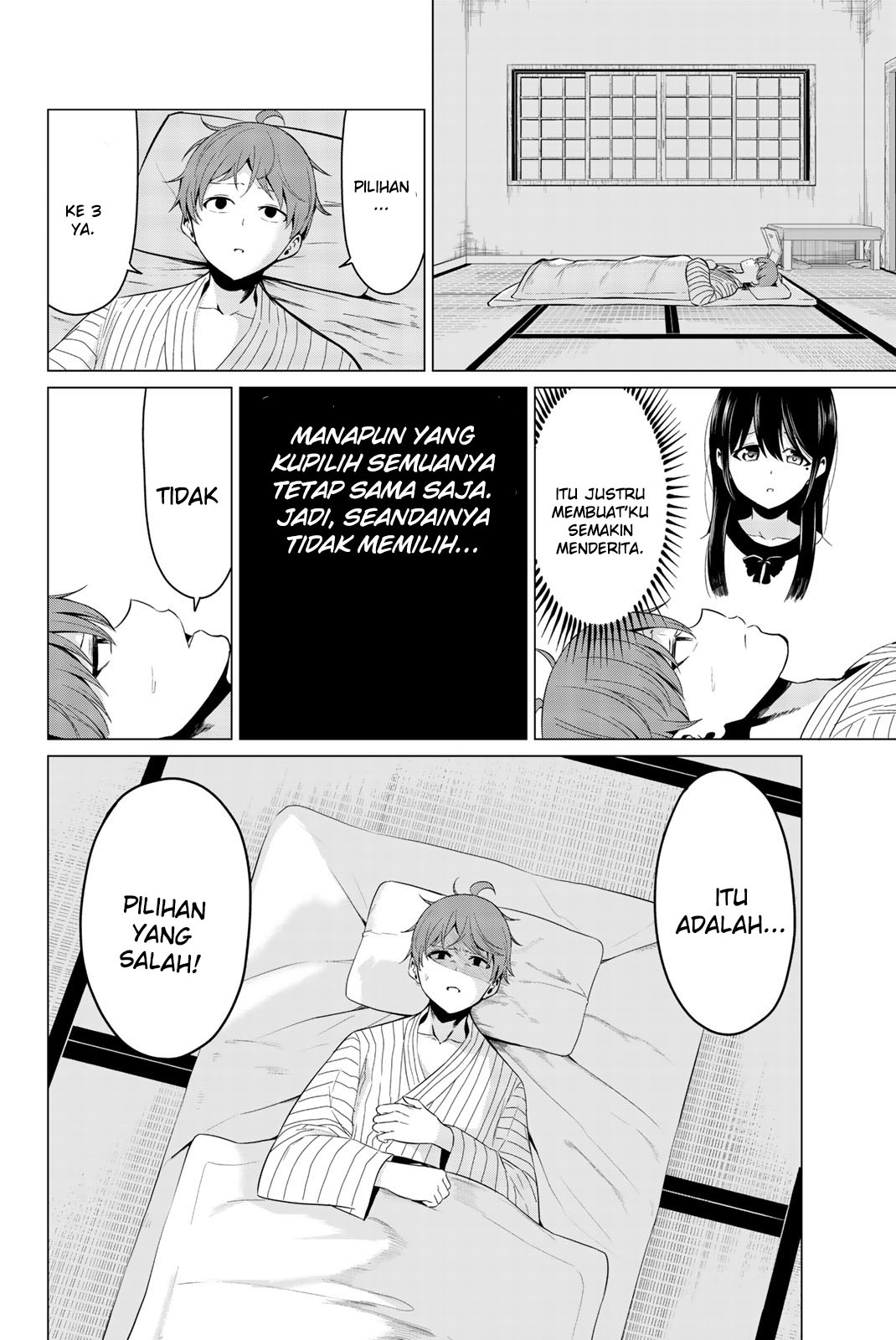 Sekai ka Kanojo ka Erabenai Chapter 22 - halaman 27