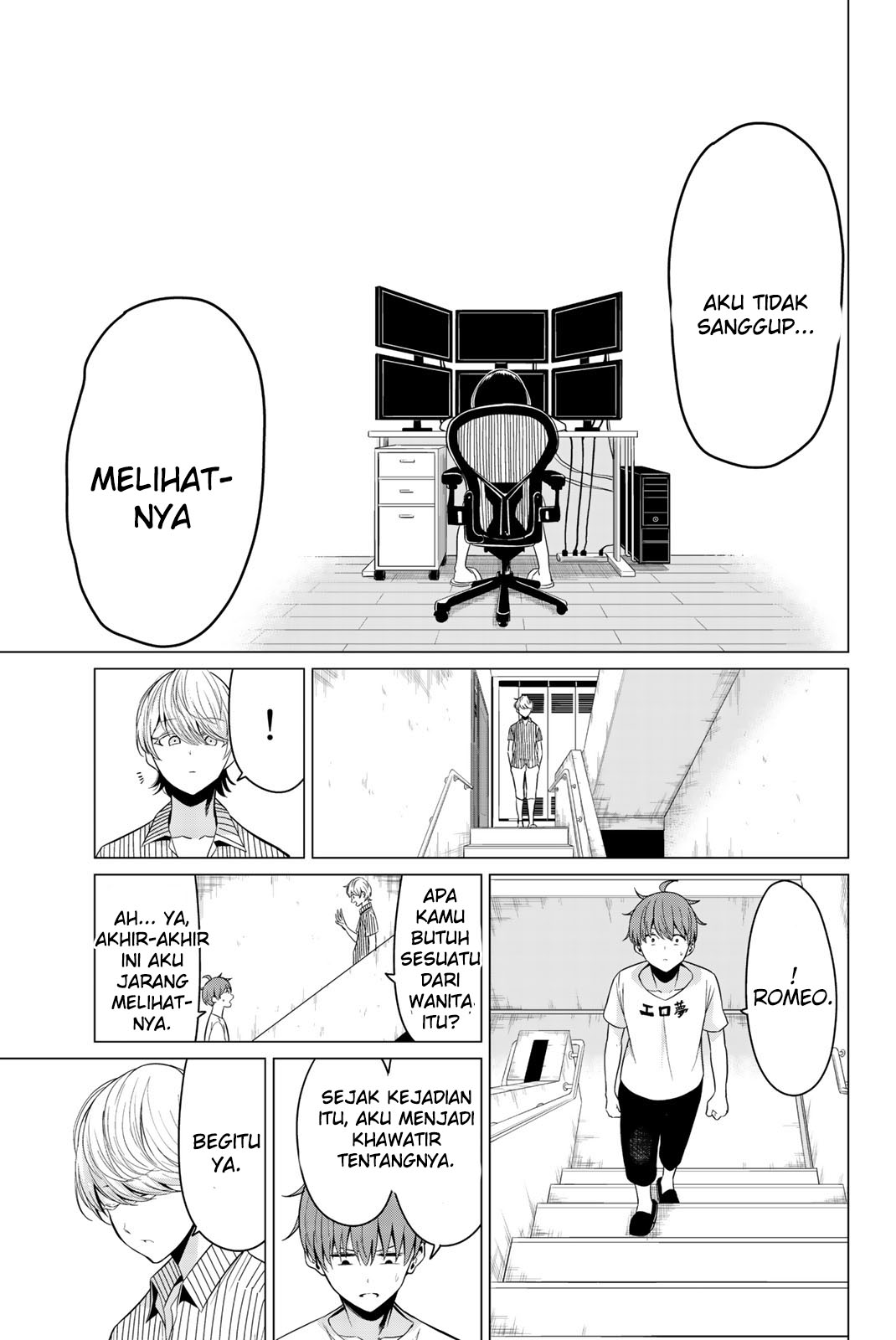 Sekai ka Kanojo ka Erabenai Chapter 23 - halaman 12