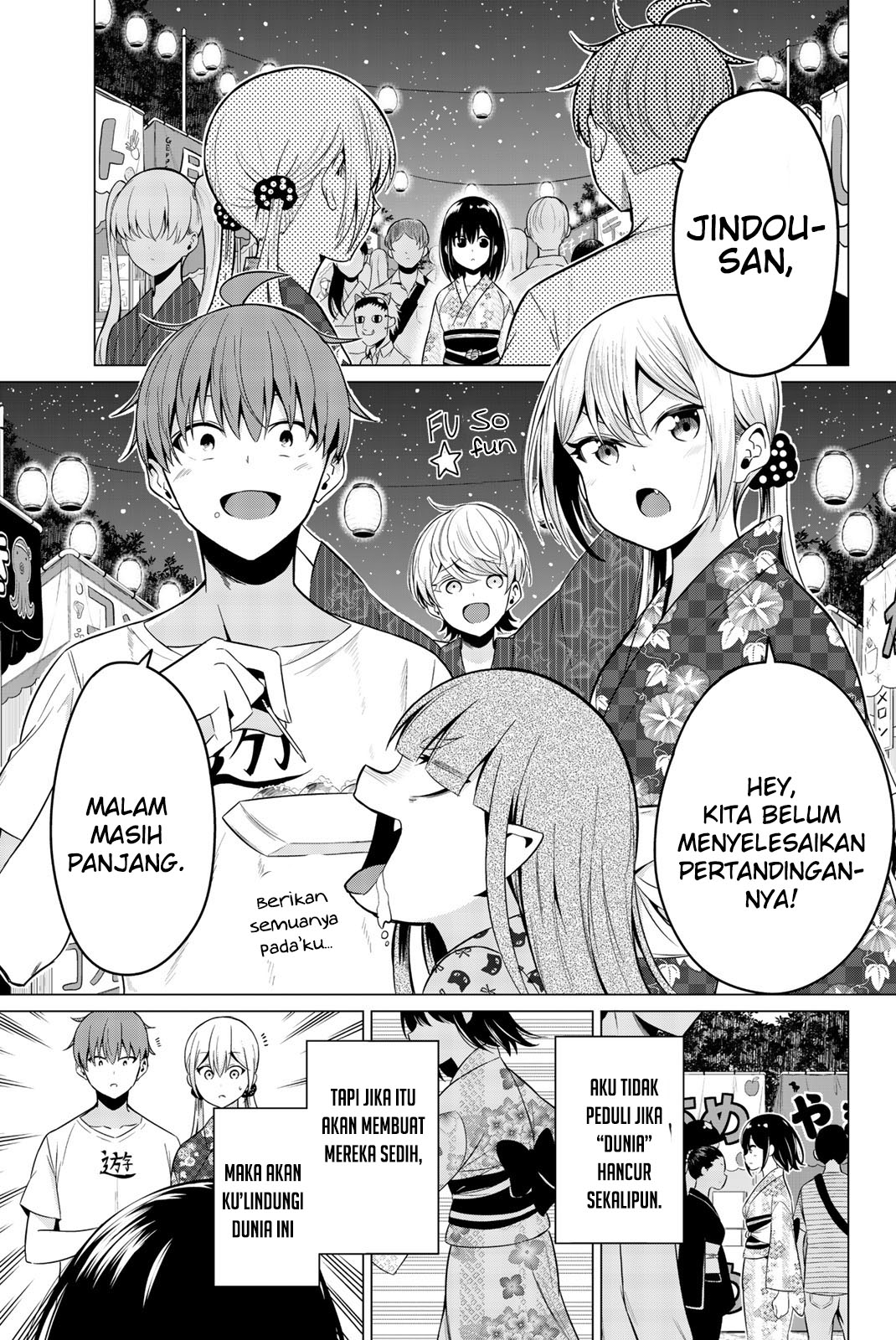 Sekai ka Kanojo ka Erabenai Chapter 23 - halaman 30