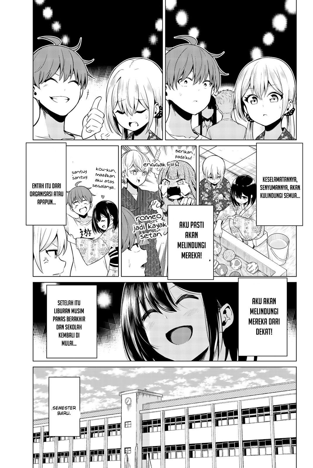 Sekai ka Kanojo ka Erabenai Chapter 23 - halaman 34