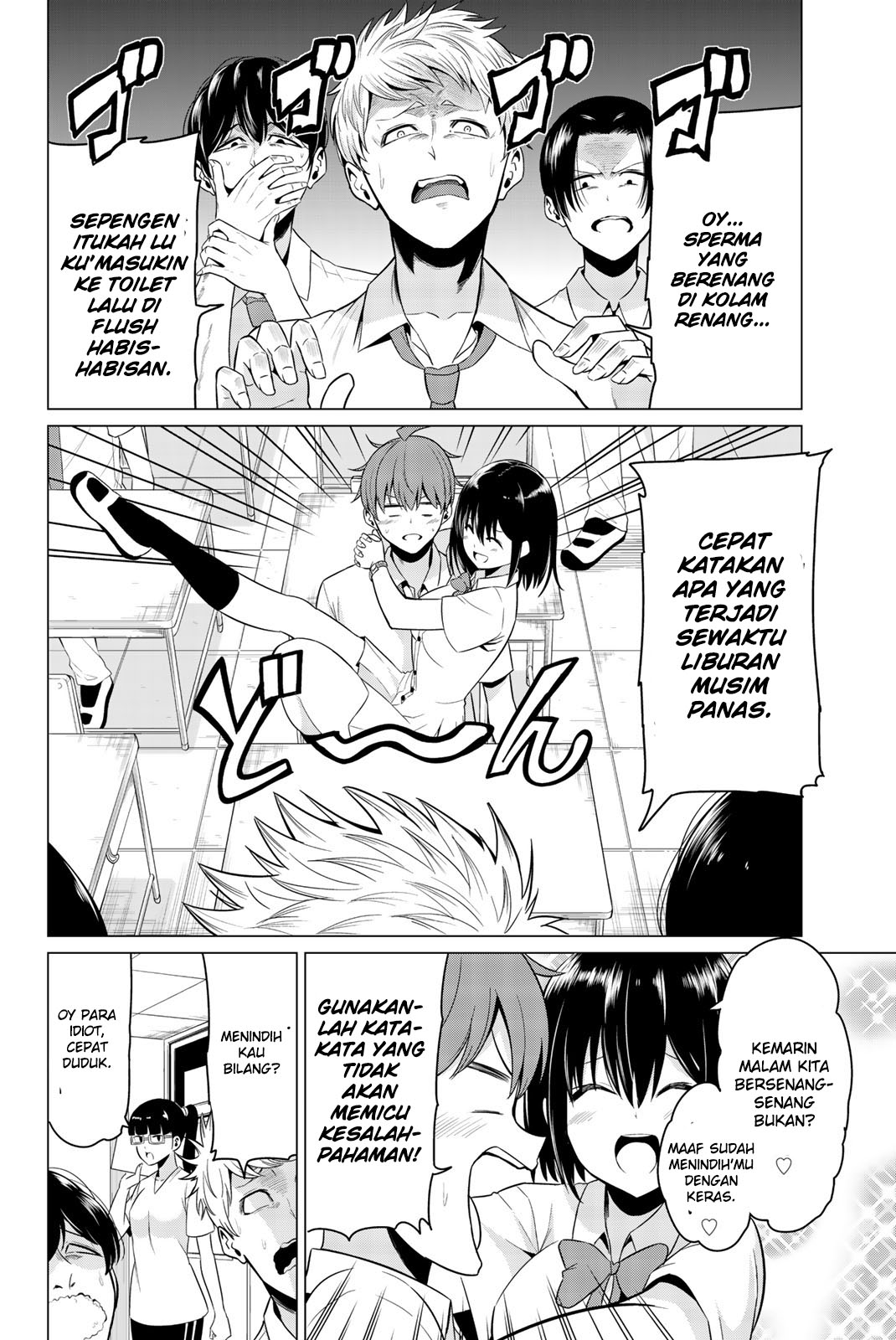 Sekai ka Kanojo ka Erabenai Chapter 23 - halaman 35