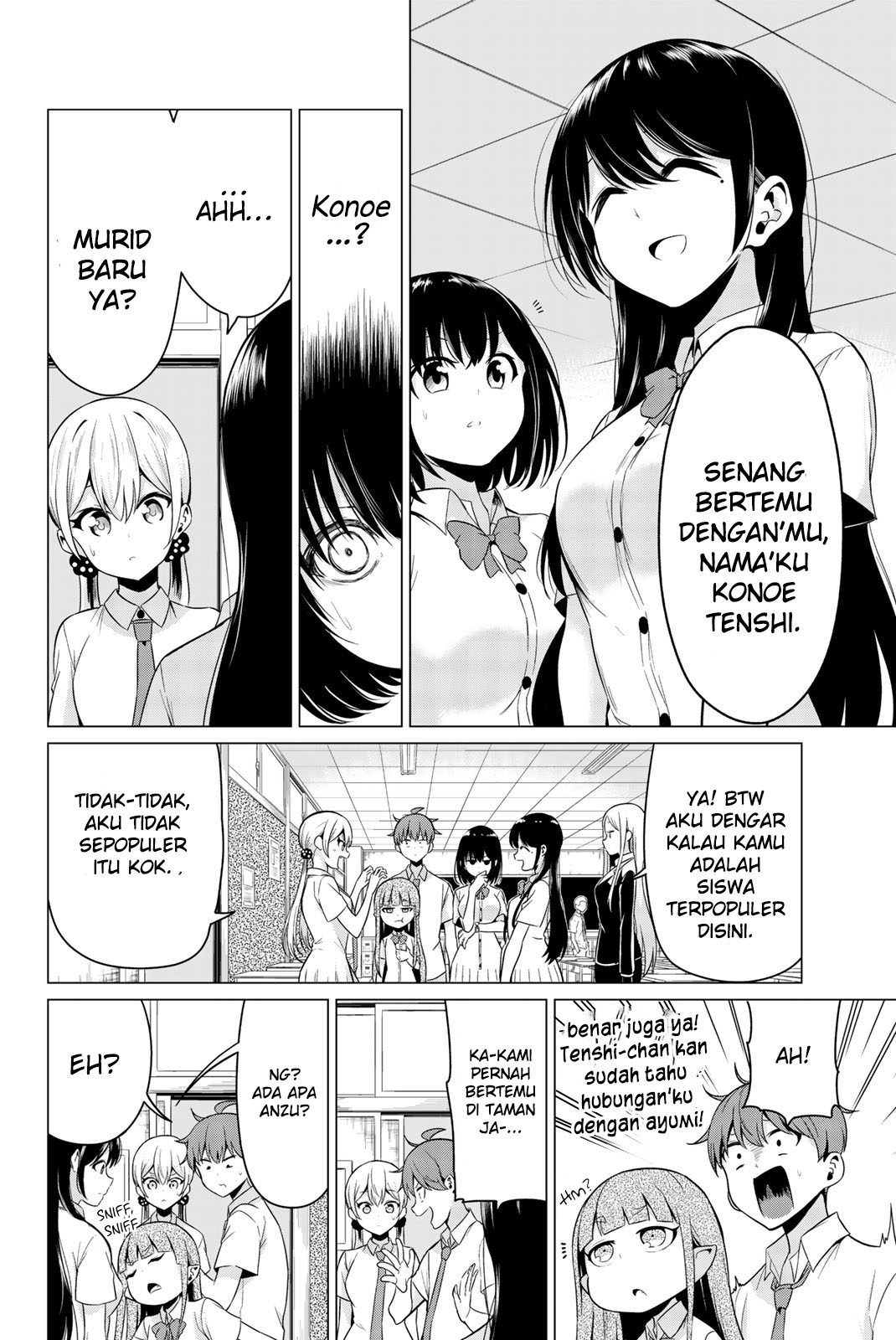 Sekai ka Kanojo ka Erabenai Chapter 24 - halaman 15