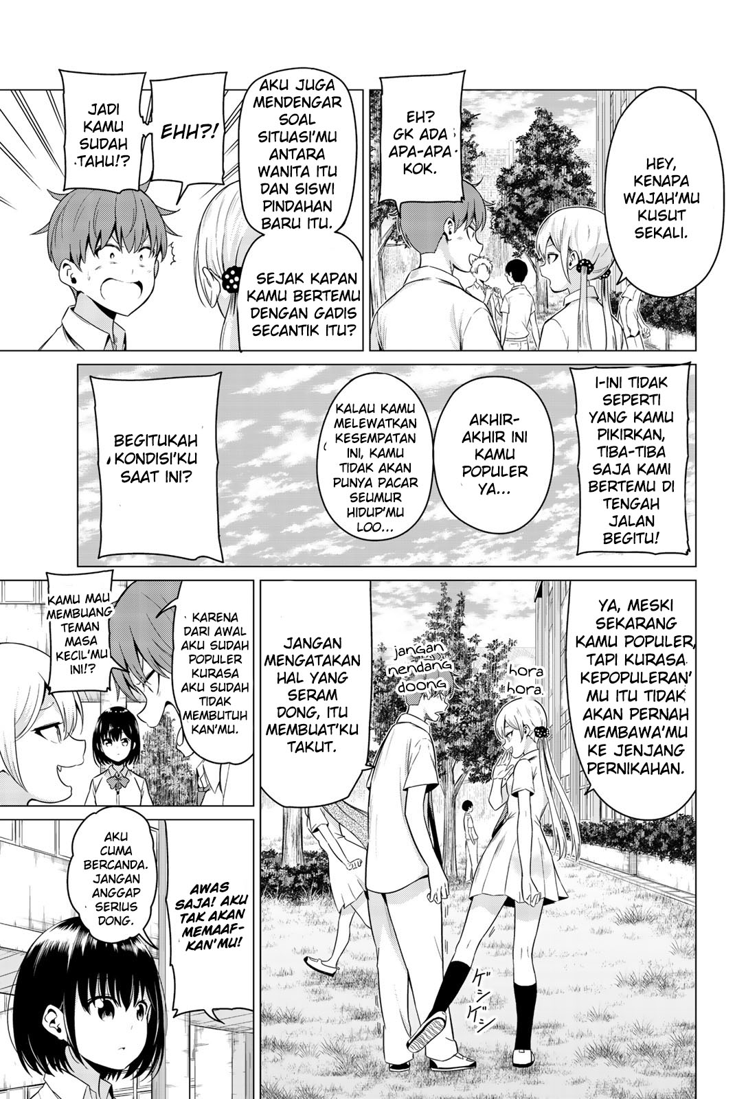 Sekai ka Kanojo ka Erabenai Chapter 24 - halaman 22