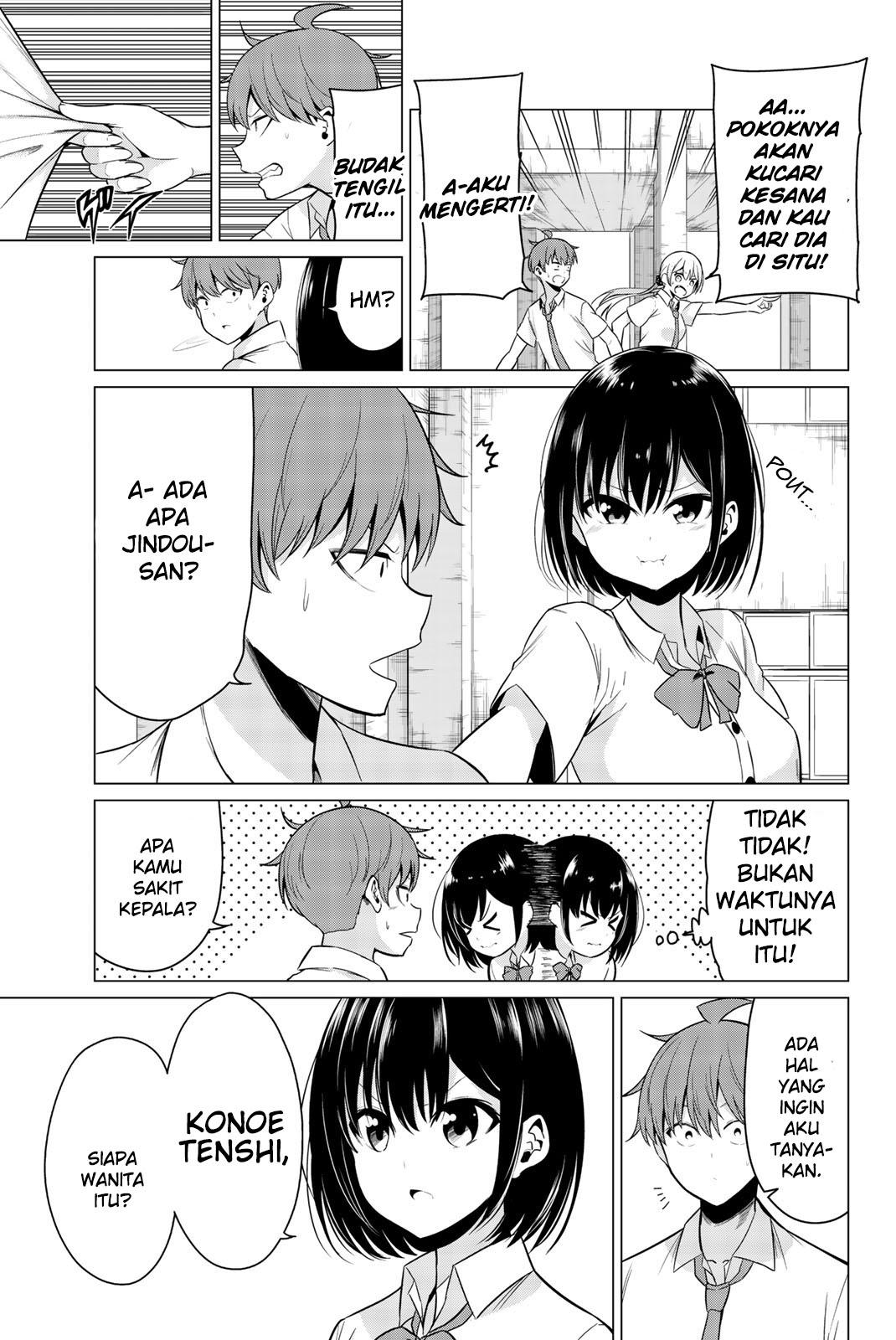Sekai ka Kanojo ka Erabenai Chapter 24 - halaman 24