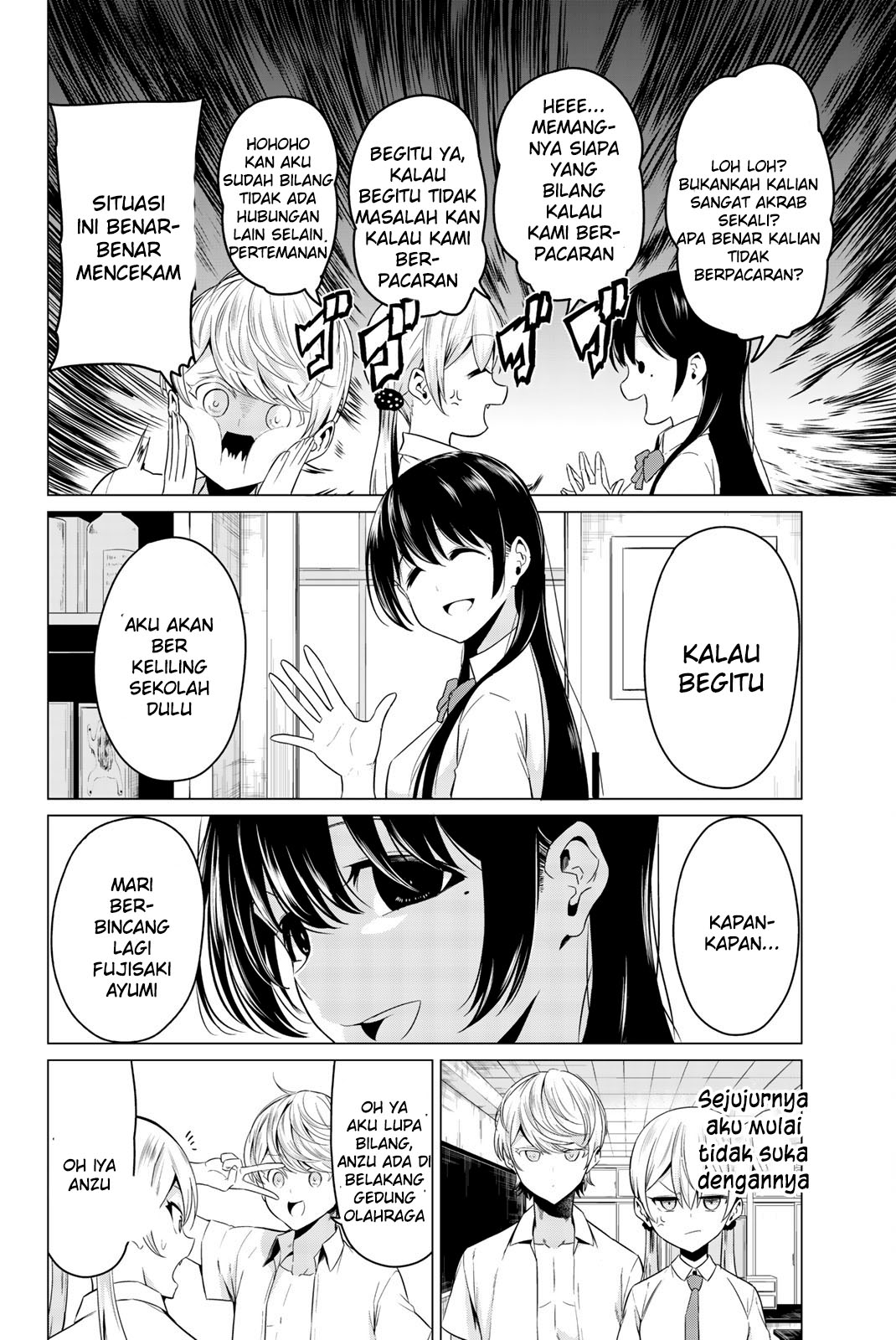 Sekai ka Kanojo ka Erabenai Chapter 25 - halaman 11