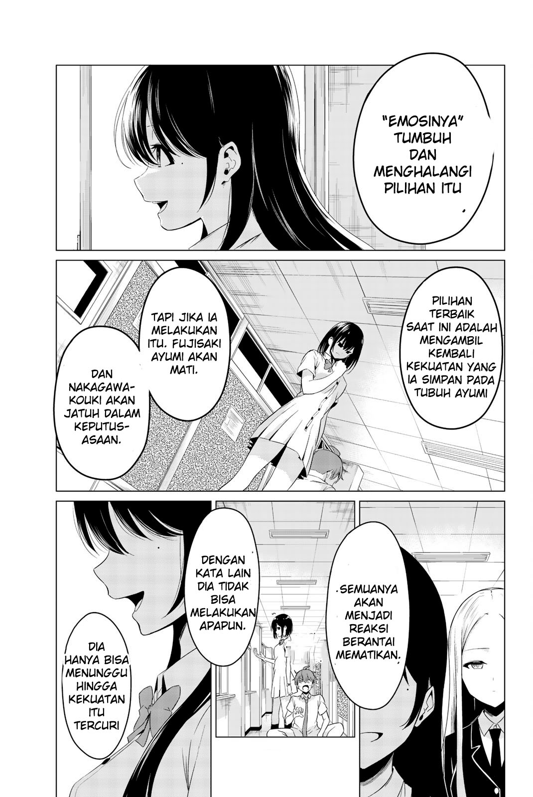 Sekai ka Kanojo ka Erabenai Chapter 25 - halaman 18