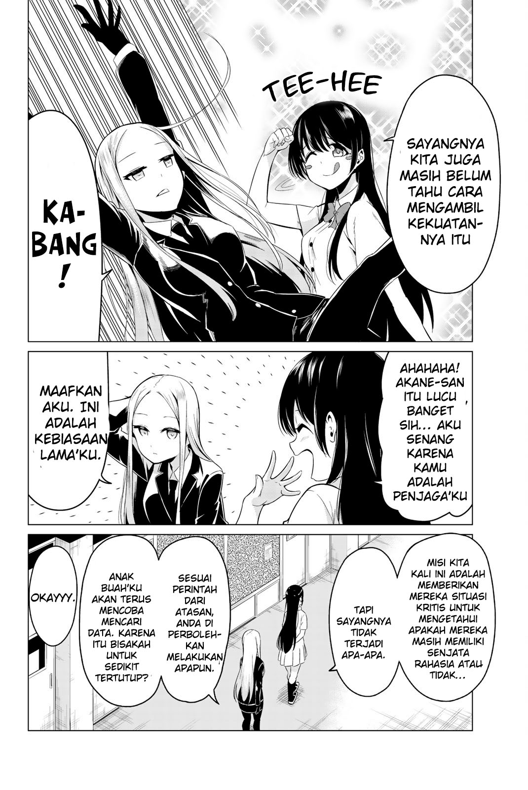 Sekai ka Kanojo ka Erabenai Chapter 25 - halaman 19