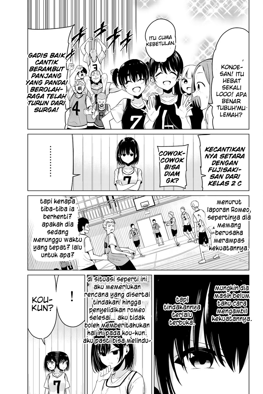 Sekai ka Kanojo ka Erabenai Chapter 25 - halaman 24