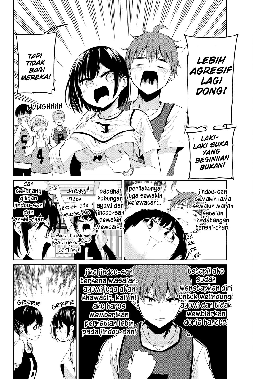 Sekai ka Kanojo ka Erabenai Chapter 25 - halaman 27