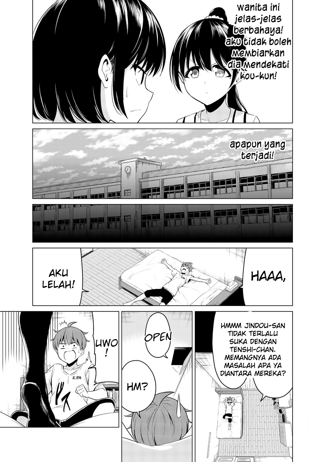 Sekai ka Kanojo ka Erabenai Chapter 25 - halaman 28