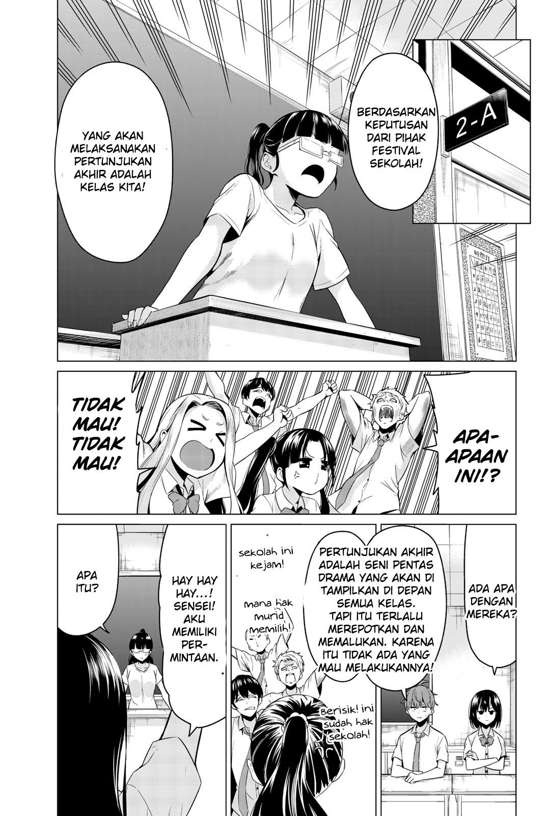 Sekai ka Kanojo ka Erabenai Chapter 25 - halaman 38