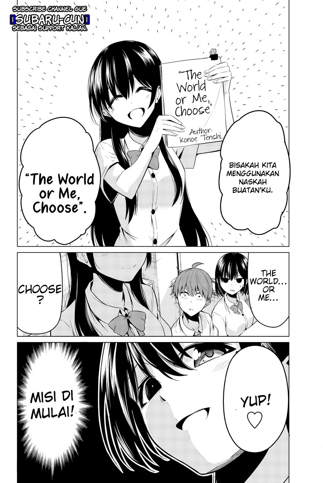 Sekai ka Kanojo ka Erabenai Chapter 25 - halaman 39