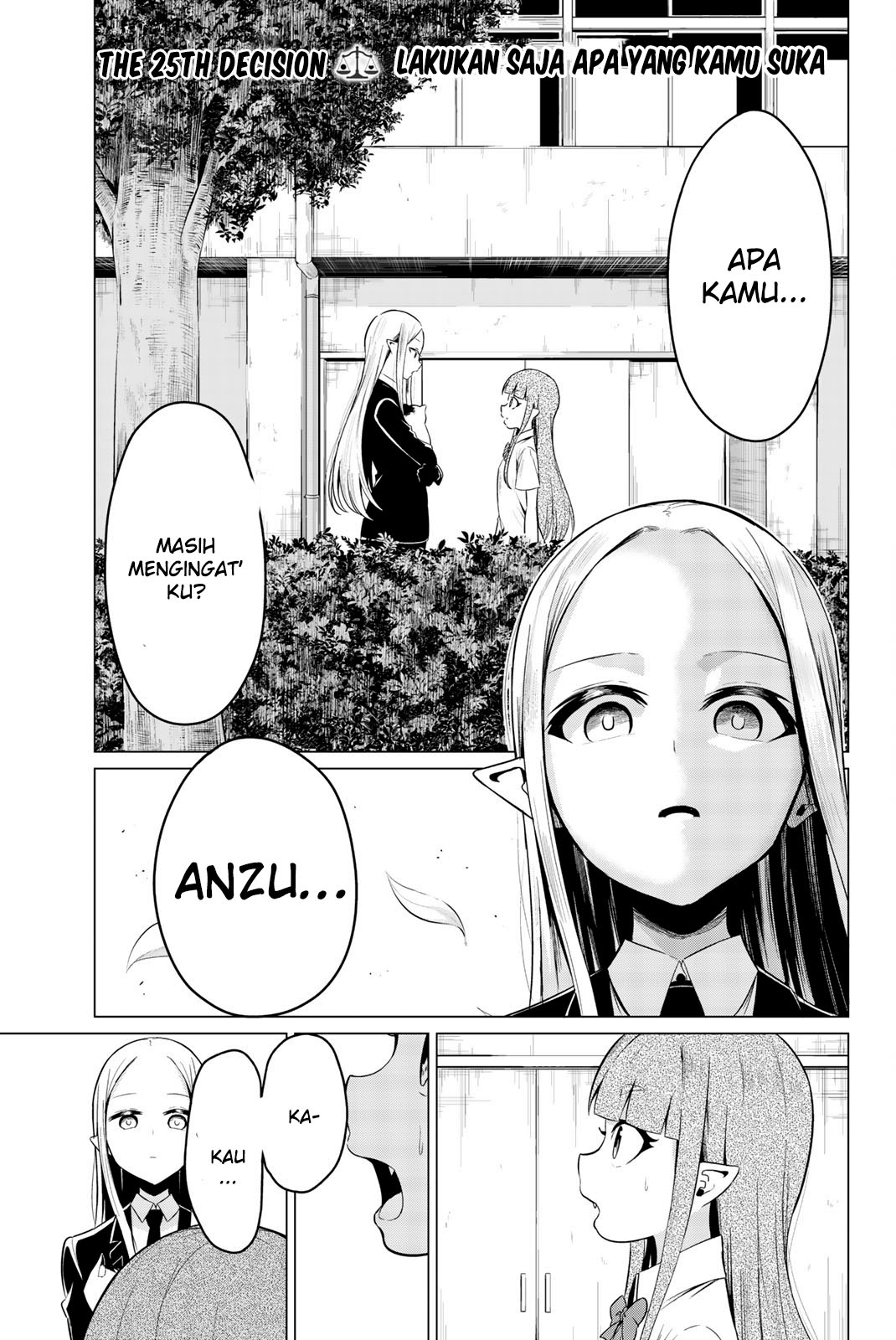 Sekai ka Kanojo ka Erabenai Chapter 25 - halaman 4