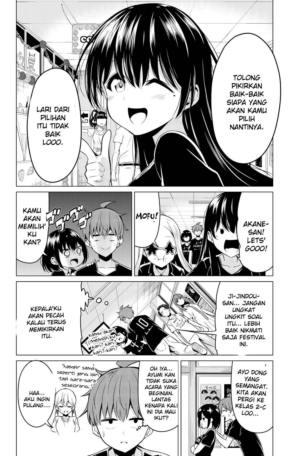 Sekai ka Kanojo ka Erabenai Chapter 26 - halaman 15