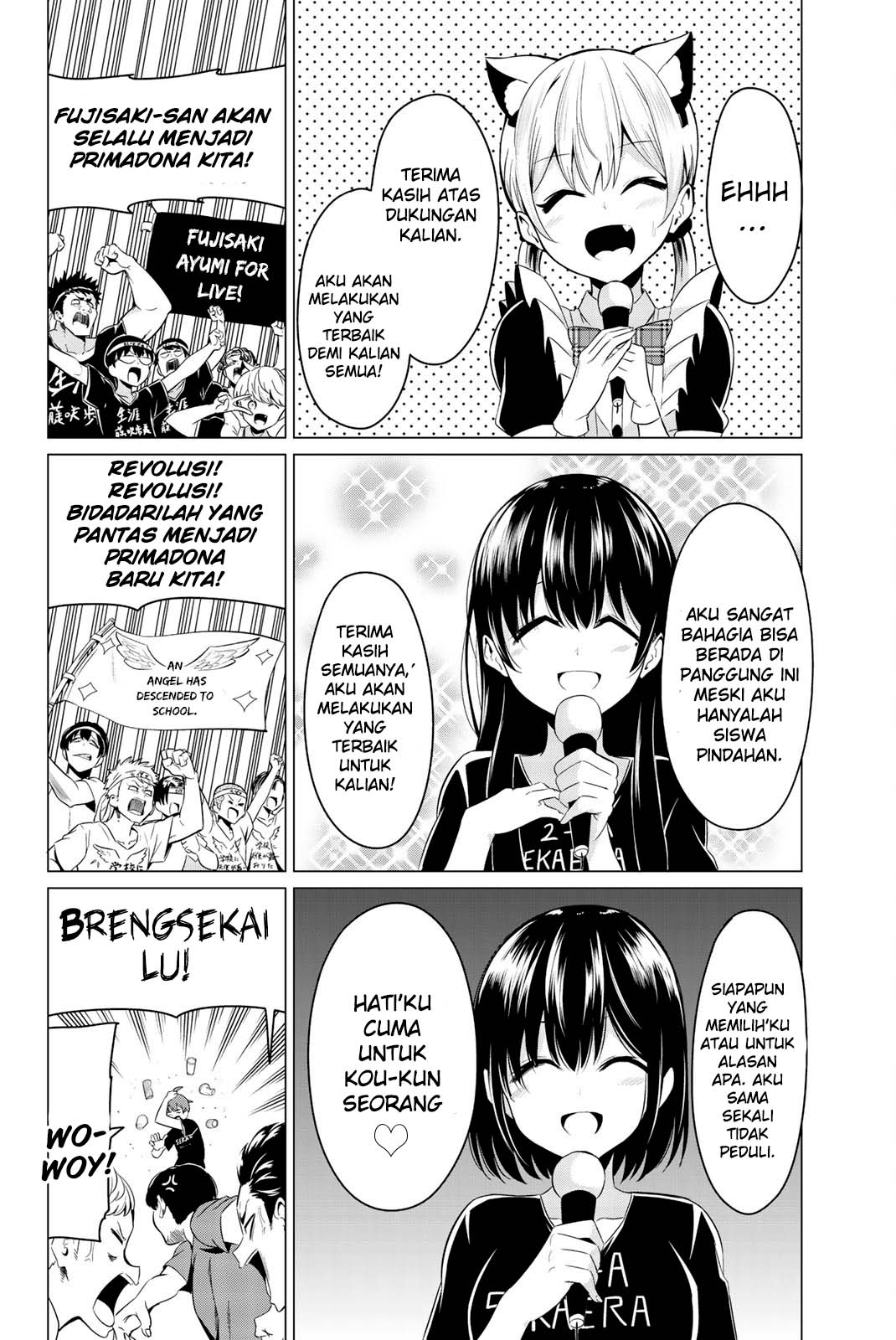 Sekai ka Kanojo ka Erabenai Chapter 26 - halaman 23