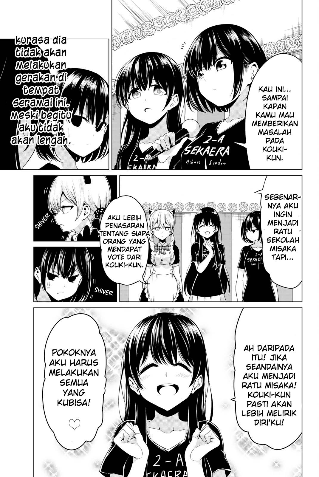 Sekai ka Kanojo ka Erabenai Chapter 26 - halaman 24