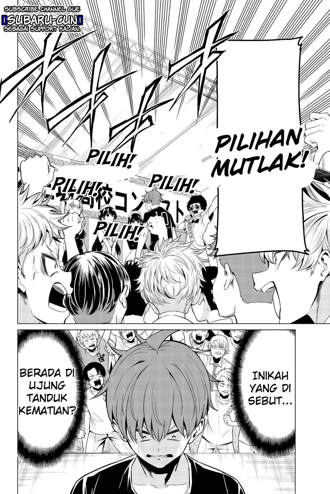 Sekai ka Kanojo ka Erabenai Chapter 26 - halaman 37