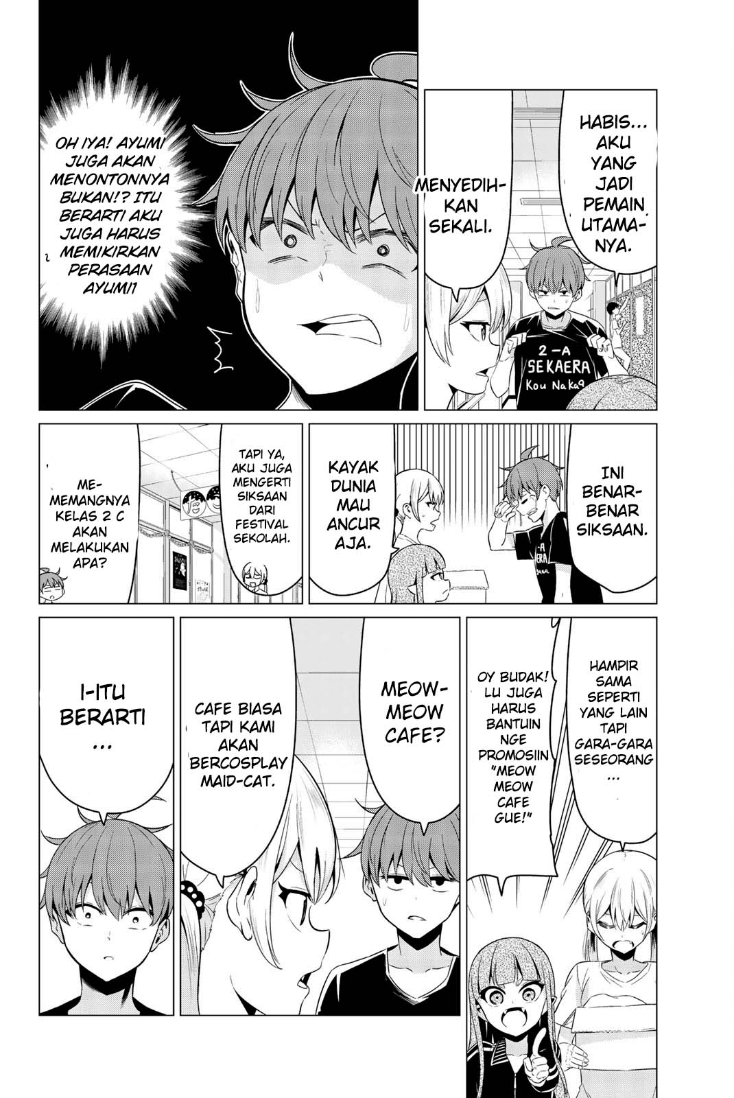 Sekai ka Kanojo ka Erabenai Chapter 26 - halaman 7