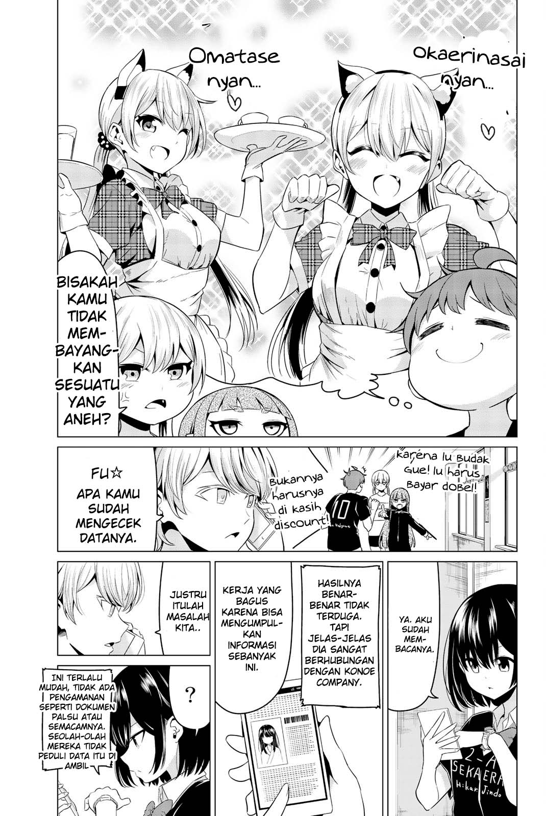 Sekai ka Kanojo ka Erabenai Chapter 26 - halaman 8