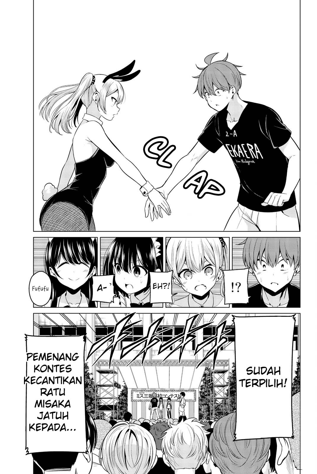 Sekai ka Kanojo ka Erabenai Chapter 27 - halaman 11