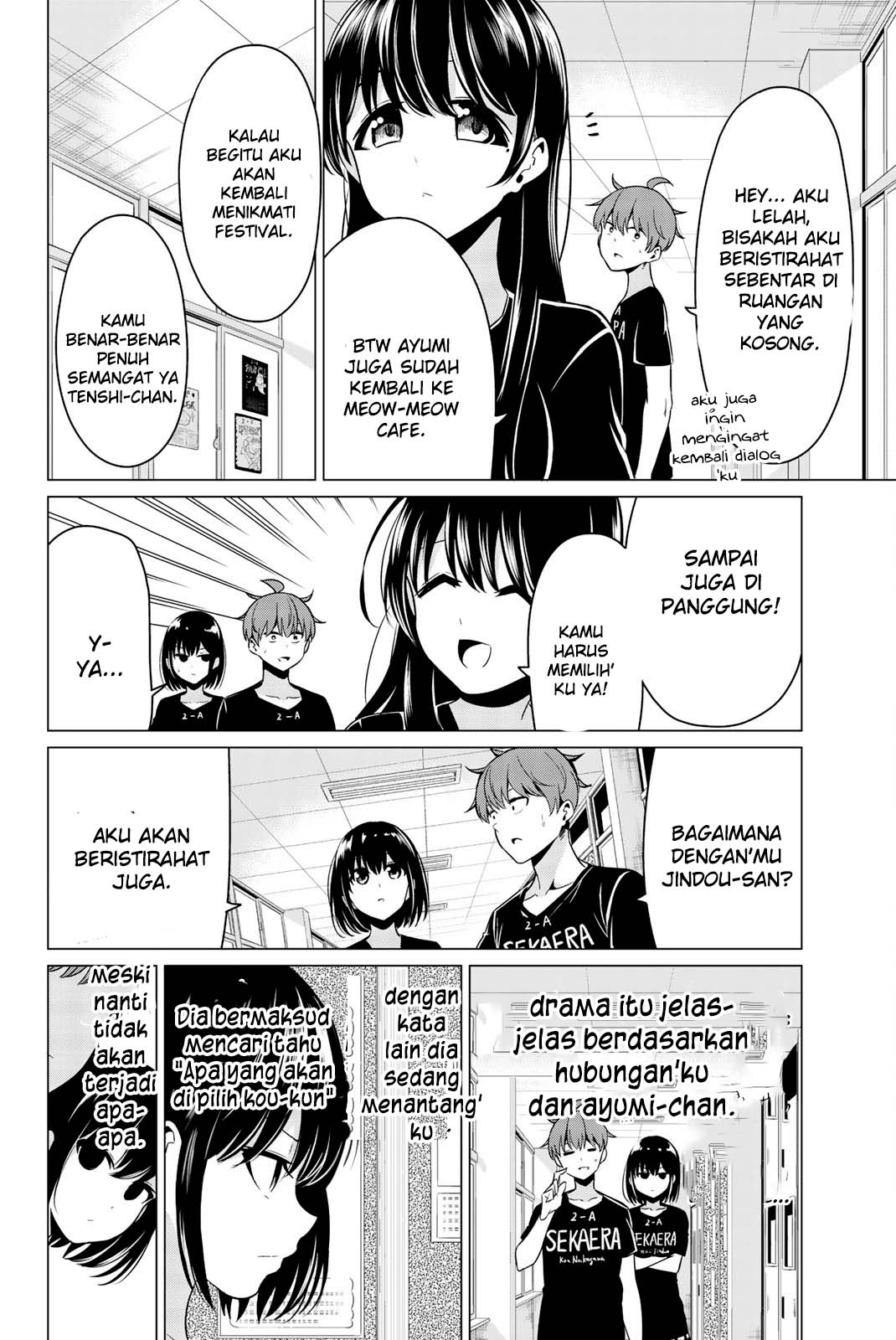 Sekai ka Kanojo ka Erabenai Chapter 27 - halaman 18