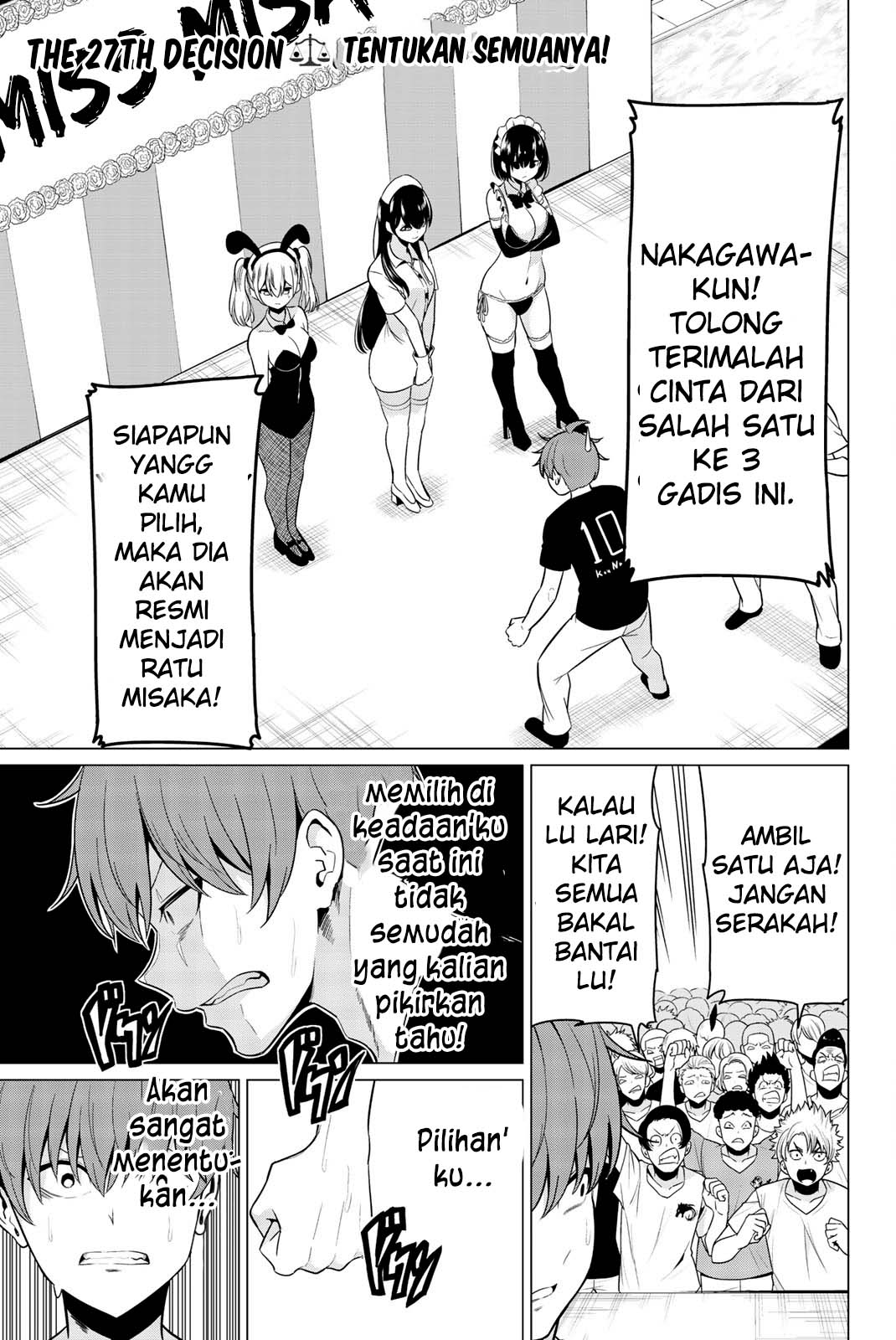 Sekai ka Kanojo ka Erabenai Chapter 27 - halaman 2