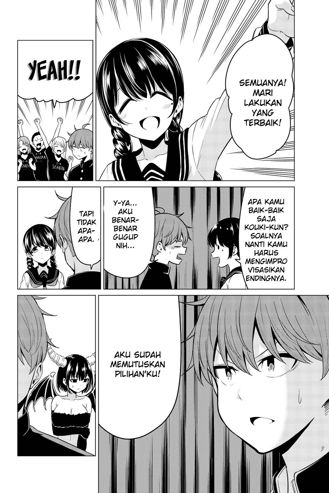 Sekai ka Kanojo ka Erabenai Chapter 27 - halaman 26