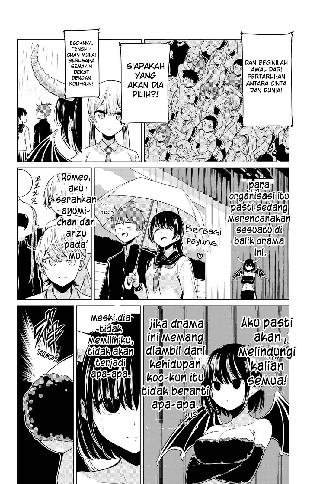 Sekai ka Kanojo ka Erabenai Chapter 27 - halaman 30