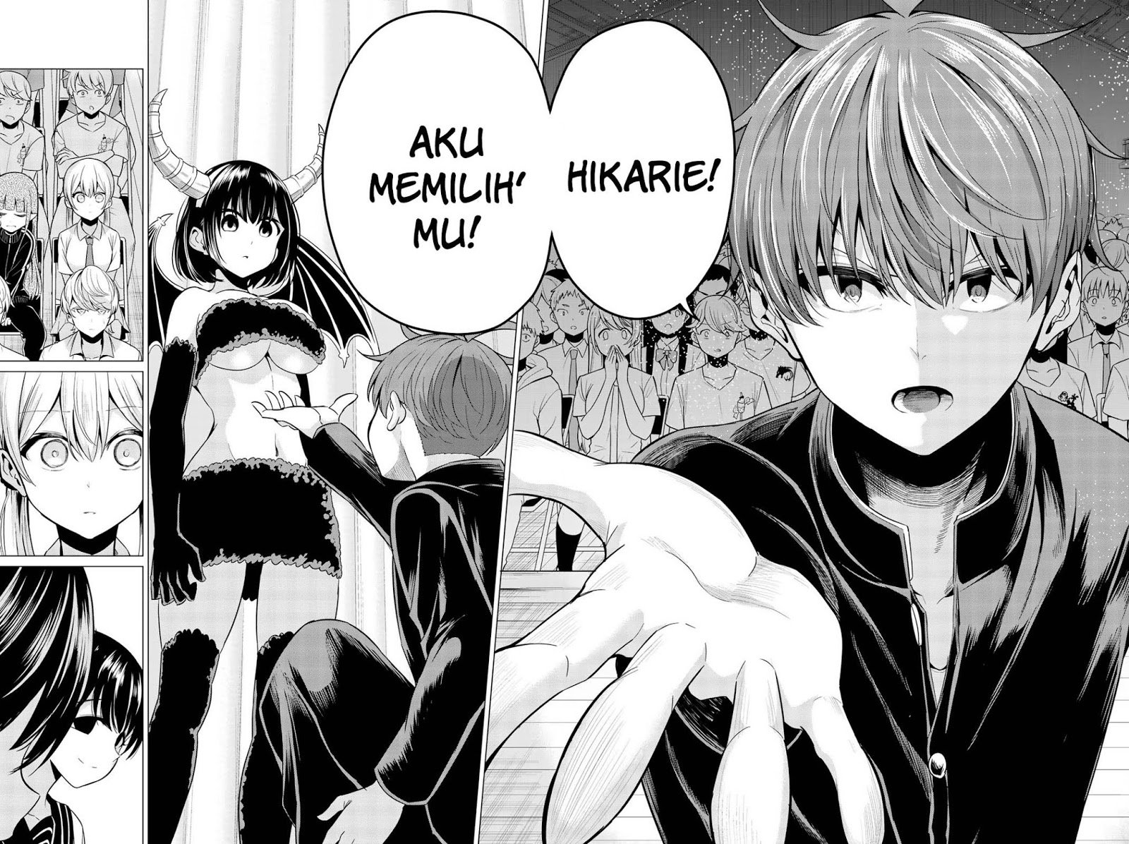 Sekai ka Kanojo ka Erabenai Chapter 27 - halaman 34