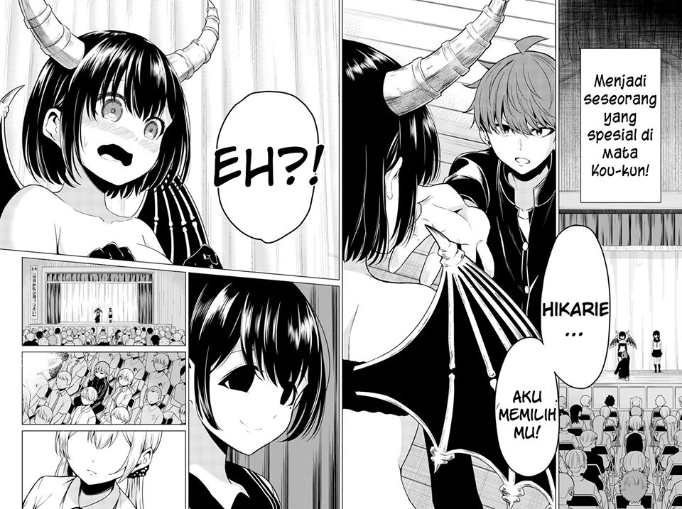 Sekai ka Kanojo ka Erabenai Chapter 28 - halaman 13