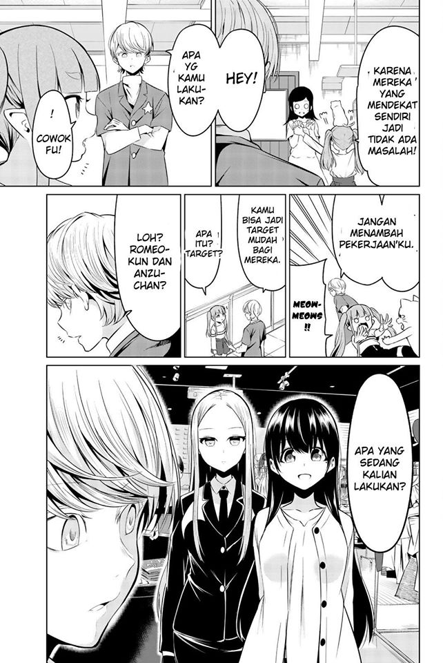 Sekai ka Kanojo ka Erabenai Chapter 29 - halaman 28