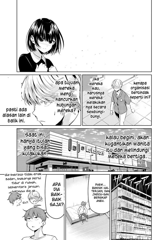 Sekai ka Kanojo ka Erabenai Chapter 30 - halaman 17