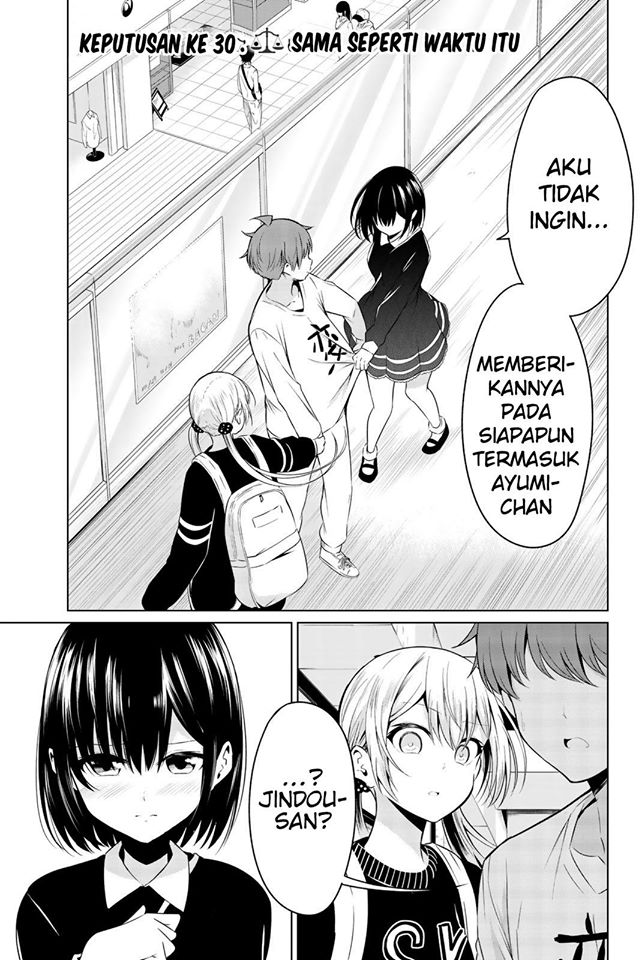 Sekai ka Kanojo ka Erabenai Chapter 30 - halaman 7