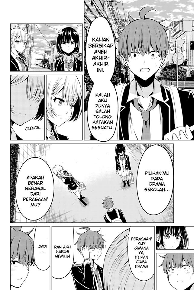 Sekai ka Kanojo ka Erabenai Chapter 31 - halaman 17