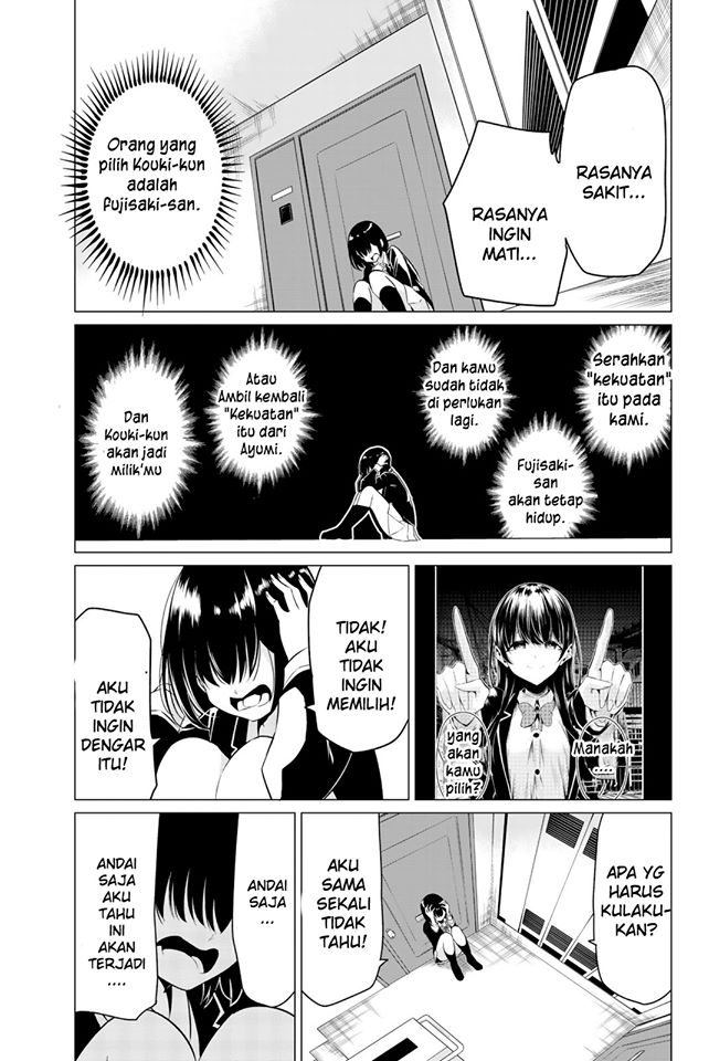 Sekai ka Kanojo ka Erabenai Chapter 32 - halaman 10
