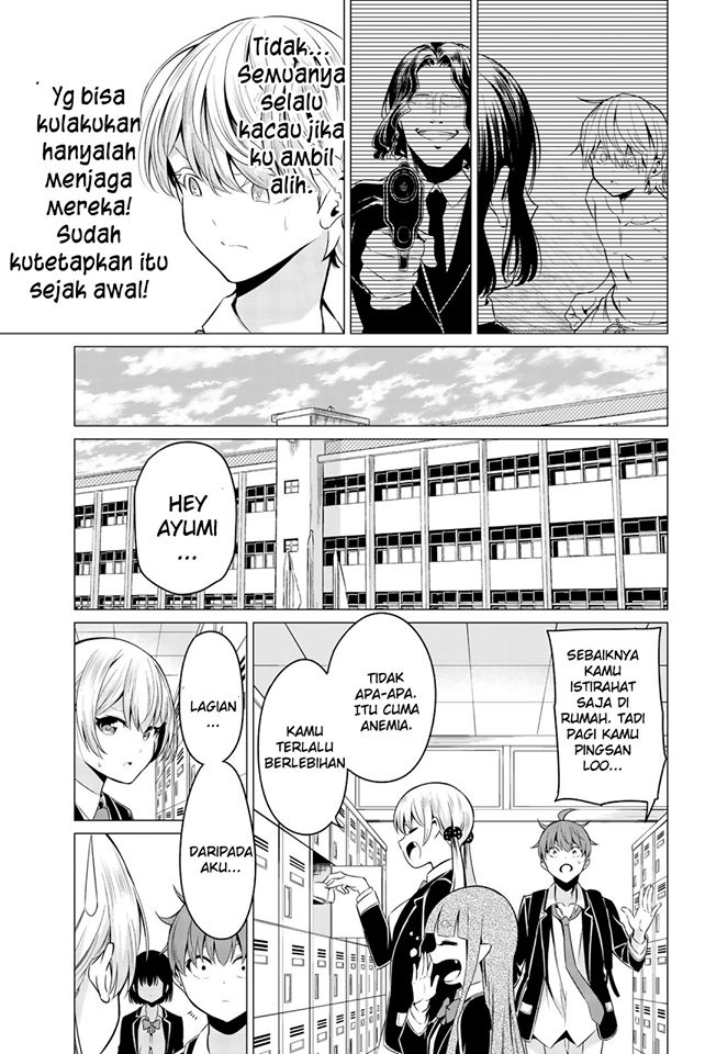Sekai ka Kanojo ka Erabenai Chapter 32 - halaman 12