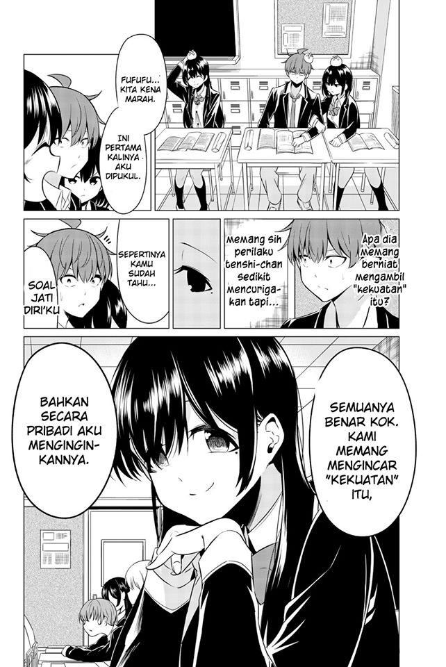 Sekai ka Kanojo ka Erabenai Chapter 32 - halaman 17