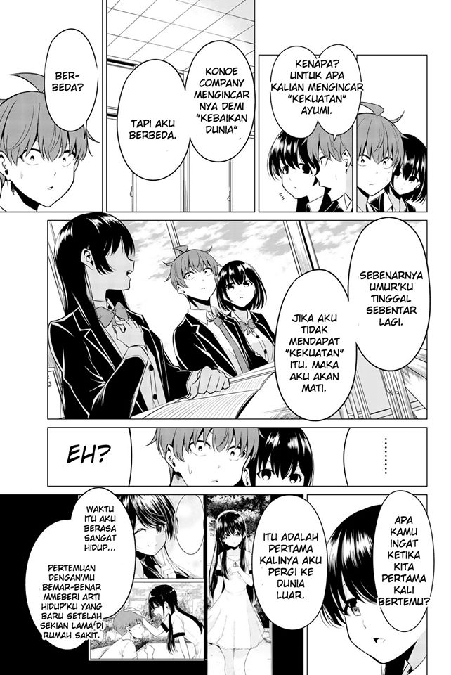 Sekai ka Kanojo ka Erabenai Chapter 32 - halaman 18