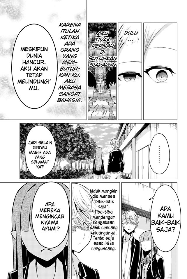 Sekai ka Kanojo ka Erabenai Chapter 32 - halaman 34