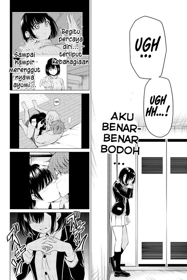 Sekai ka Kanojo ka Erabenai Chapter 32 - halaman 9