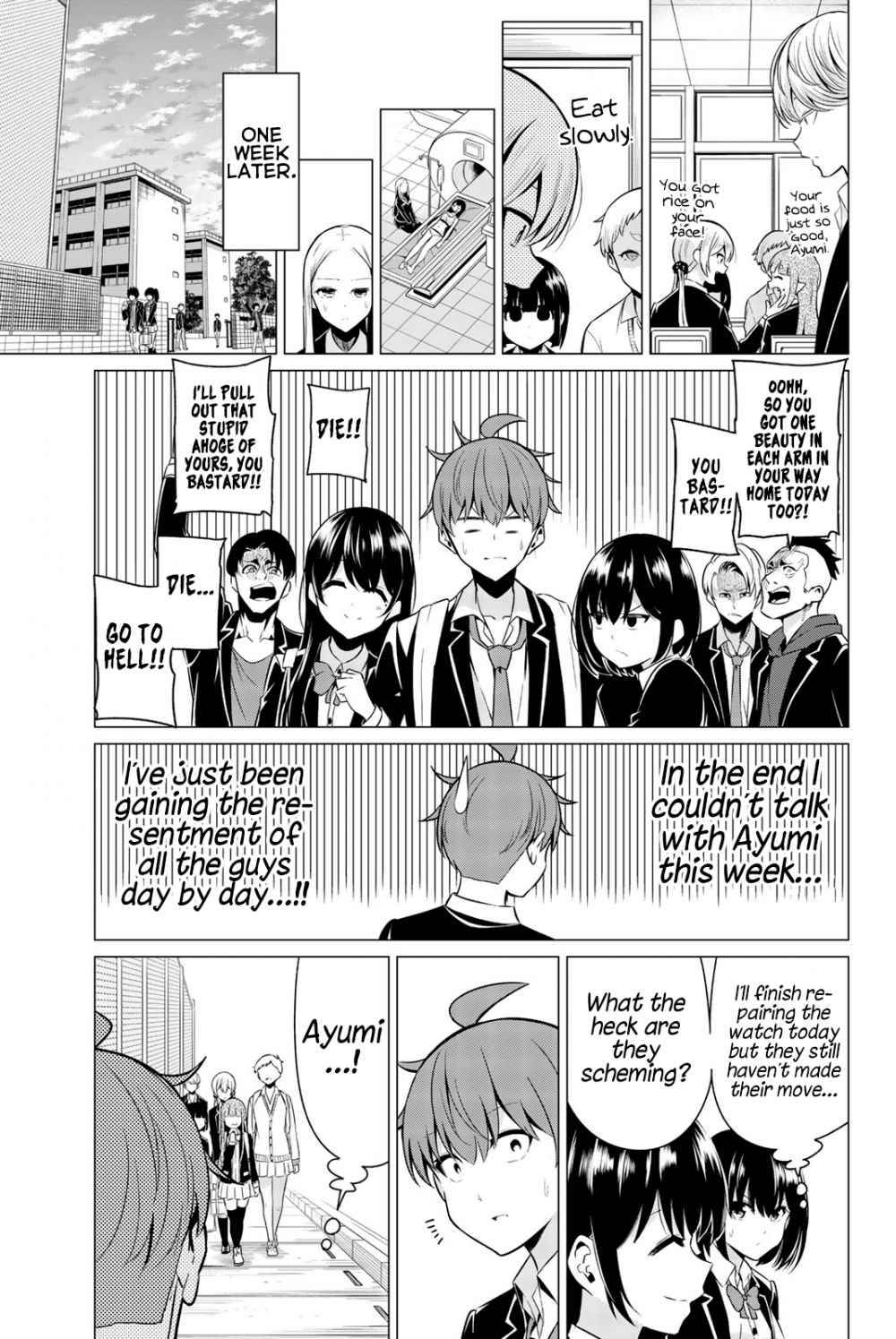 Sekai ka Kanojo ka Erabenai Chapter 33 - halaman 18
