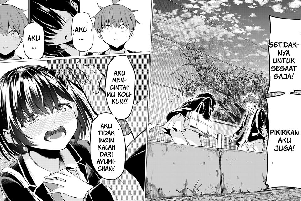 Sekai ka Kanojo ka Erabenai Chapter 33 - halaman 23