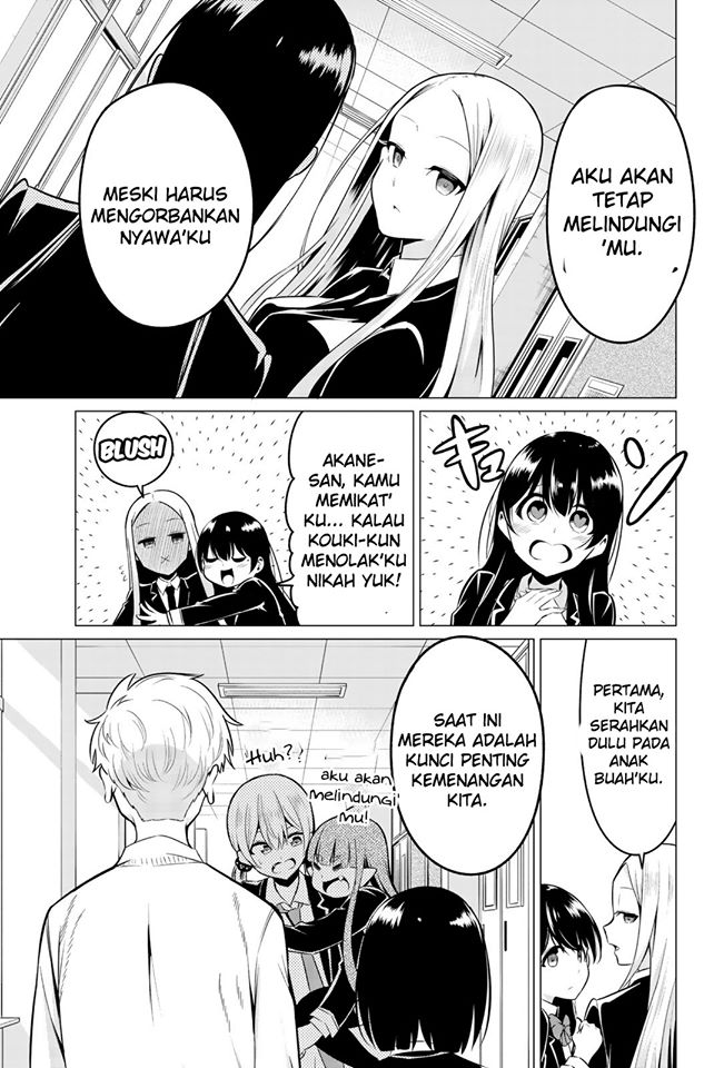 Sekai ka Kanojo ka Erabenai Chapter 33 - halaman 8