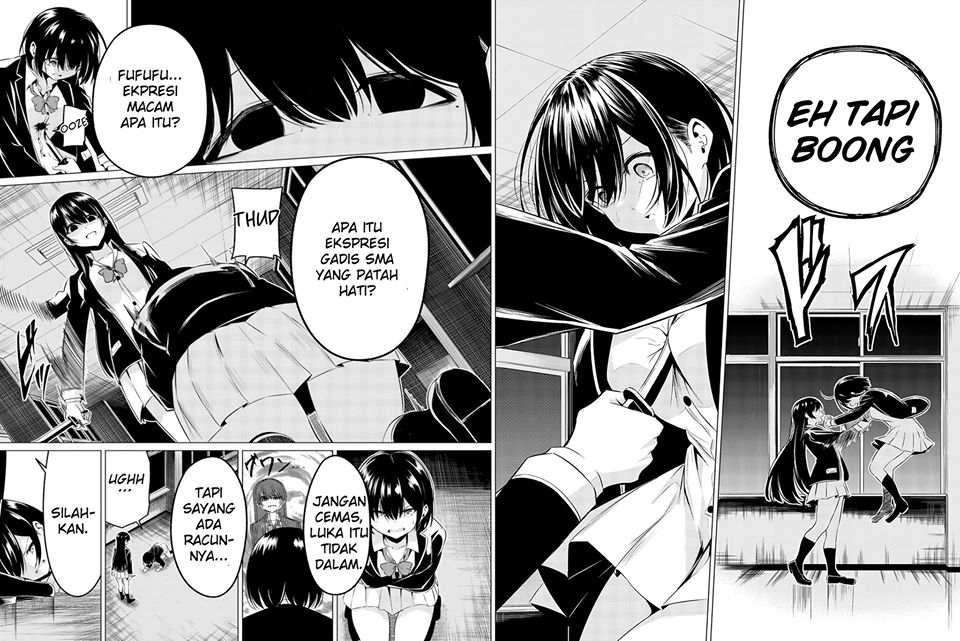 Sekai ka Kanojo ka Erabenai Chapter 34 - halaman 21