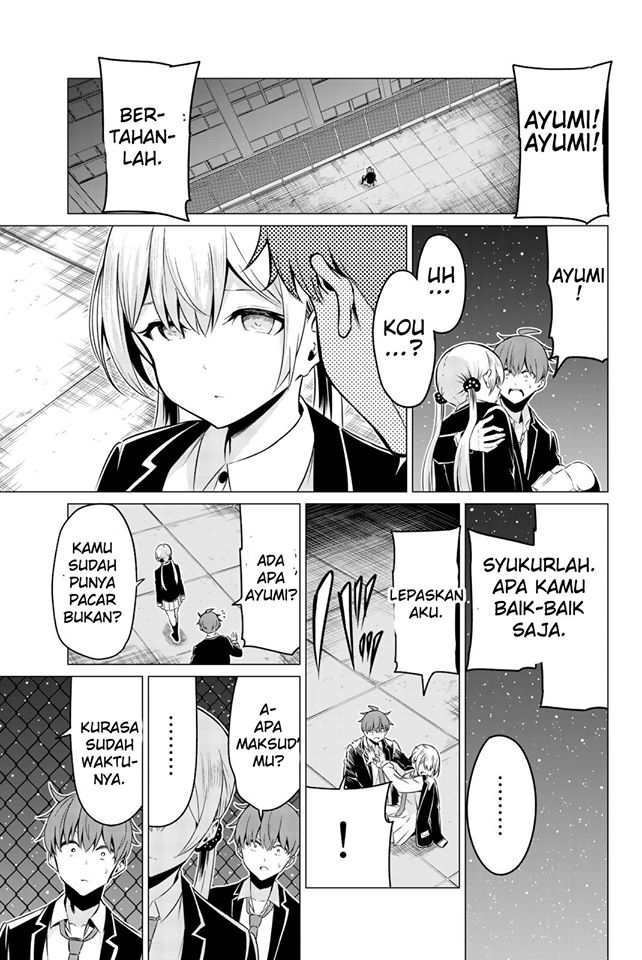 Sekai ka Kanojo ka Erabenai Chapter 34 - halaman 23