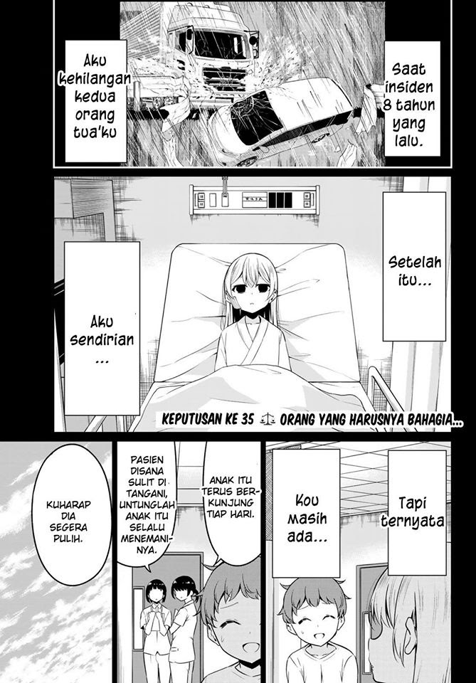 Sekai ka Kanojo ka Erabenai Chapter 35 - halaman 2